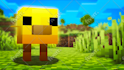 make a minecraft hypixel skyblock, pvp, or survival youtube thumbnail