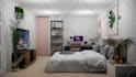 make a bedroom interior design with specific concept