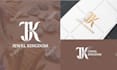 design luxury modern monogram and initial letter logo