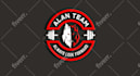 design modern luxury gym and fitness logo with mascot style