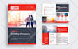 design business brochure company profile, flyer and proposal