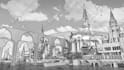 paint environment or background concept