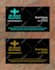 design minimalist luxury business card and letterhead