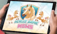 create a professional character, mascot, animal cartoon logo