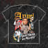 make vintage 90s sport, rap bootleg shirt design