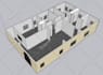sketchup 3d model, interior design, architectural design, home design floor plan