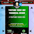 be best youtube video SEO expert thumbnail designer