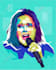 draw your portrait on wpap pop art style
