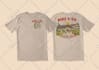 create vintage hand drawn illustration for tshirt design