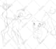convert image to line art for adult coloring, hidden object puzzle, illustration