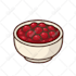 design cute and colorful cartoon food illustration for logo, menu, etc
