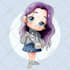 turn your face into chibi anime version