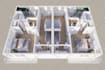 create 2d to 3d floor plan architectural 3d interior rendering