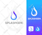 do saas, tech startup, crypto modern technology logo