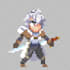 create pixel art characters and I will animate them