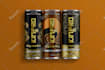 design premium energy drink, beer, soda can label