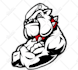 do clean comic style line art