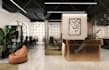 create a realistic modern office 3d rendering