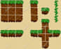 do pixel art tileset, tile map, pixel background pixel art character 2d game art