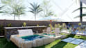 design backyard, frontyard, pool, patio as a landscape architect
