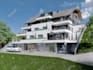 do interior design living room, bedroom, and bathroom in 3d rendering
