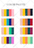 give 24 beautiful color palette for your brand identity