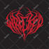 create brutal death thrash black metal band typography logo