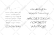 professionally create your custom font, handwriting or other typography design