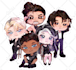 draw cute chibi character for any purposes