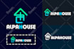 modern professional logo design for business and brand identity