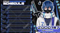 design custom anime or vtuber schedule design
