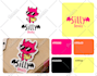 create a cute kawaii logo