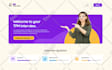 design modern UI UX website saas dashboard and landing page in figma