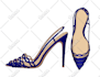 draw illustrations of cosmetics and beauty products