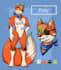 draw you a fullcolor fursona sheet