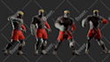 make low poly characters for you