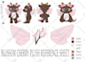 design custom plushie sewing pattern production ready stuffed animal blueprint