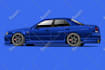 design amazing vector cartoon car illustration