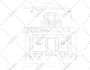 draw a house portrait or a building illustration for you
