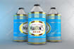 design creative beer label, energy drink, juice and colas