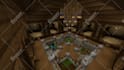 build survival base and village structure in minecraft