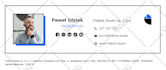 create clickable email signature HTML, clickable HTML email signature