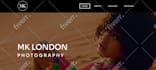 create a photography website design for photographers