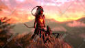 create high quality 3d character illustrations for fantasy, sci fi, concept art
