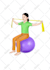 do amazing exercise illustrations