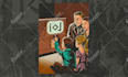 draw a retro vintage comic illustration