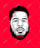 draw a black and white to color vector art portrait