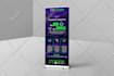 design static outdoor, billboard, roll up banner