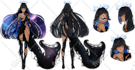 design custom 2d character with reference sheet