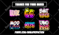 design custom text emotes for twitch youtube discord kick